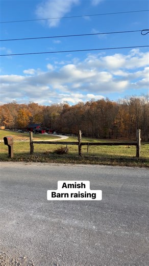 154 reactions · 17 comments | Amish barn raising!! #amishrealtor #taterroad #amish | Elmer Lambright | Facebook