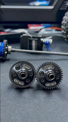 NEW: GPM Redesigned Center Differential 38T & 63T + Servo Saver For ARRMA Mini Kraton