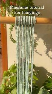 Macrame tutorial for hangings 🍃🧿..#youtube #macrame #shortvideo #shorts