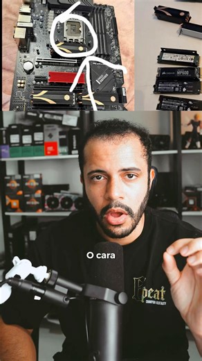 The guy bought a used motherboard and found something very valuable inside it.