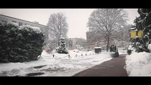 How does Northeastern clear a 70-acre campus of snow? Get a behind-the-scenes look at how the team battles unpredictable storms to make campus as safe as possible. | Northeastern University