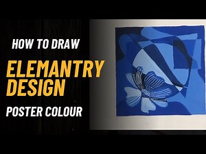Elementary Drawing Grade Exam Design | Design Drawing | Step by Step Tutorial | SR Art & Drawing