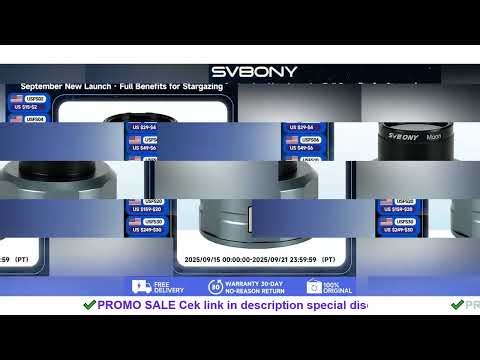 Svbony SV105 or SV205 Telescope Camera,1.25inch Color Electronic Eyepiece,Astrophotography Camera,fo