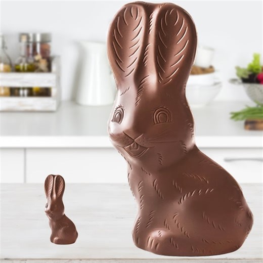 How To Make a Giant Chocolate Easter Bunny! 🐰 | HowToBasic