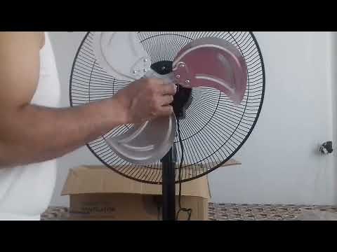 طريقة تركيب مروحة عمودية خطوة بخطوة