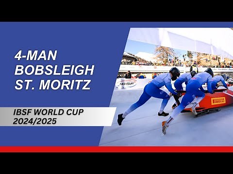 IBSF World Cup St. Moritz - 4-Man Bobsleigh - Heat 1