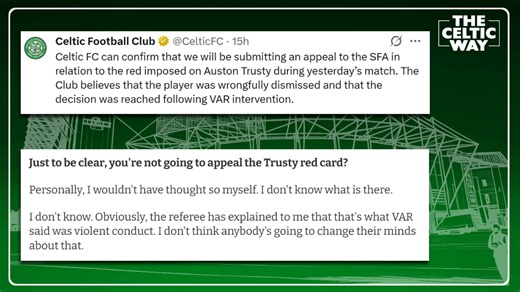 John and Josh return for a look at the latest news and events surrounding Celtic, including an appeal to the SFA, Callum McGregor's latest comments and a consideration on Celtic's best possible XI to face Rangers. | The Celtic Way