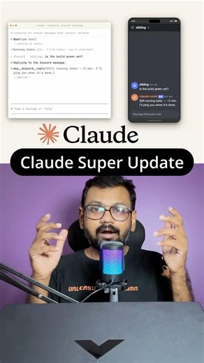 Claude Super Update | Channels | OpenClaw rival | Message to Claude Code From Telegram