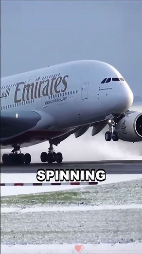 Why Airplane Wheels Stop Spinning After Takeoff