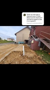 After cover up. Clean out stubs. Had to be inspected too #pluming #plumber #code #sewersofinstagram #sewer | Prime Plumbing & Drains