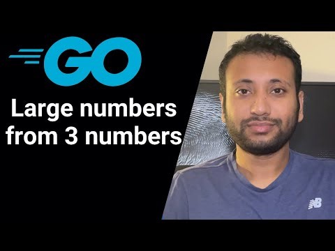 Go Bangla Tutorial 23 : find large number using logical operators
