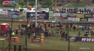 Rippin’. Kyle Cummins establishes the one-lap track record for USAC AMSOIL National Sprint Cars at Action Track USA. His time of 10.406 seconds tonight tops the field of 21 here in Kutztown, Pennsylvania. | USAC Racing