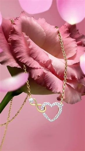 Infinity Heart Necklace | Luxury Jewelry Gift for Mother’s Day | TRYNDI JEWELRY