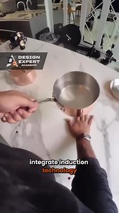 Invisible induction cooktops integrate advanced technology beneath the countertop, allowing cooking directly on surfaces like porcelain, granite, or quartz without visible elements. They offer greater safety, energy efficiency, and ease of cleaning, all with a minimalist design that optimizes space. #ModernKitchen #InvisibleInduction #MinimalistDesign #KitchenTechnology #inductioncooktop | Archit & Engineering