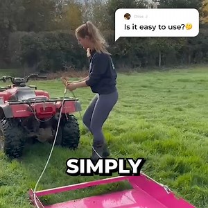 We know farming in the summer is hard work! We won’t promise to make it easy, but we can make it better! 🐴 The Fast, easy and simple way to scoop up cow, sheep and horse manure. ✅ | Paddock Blade