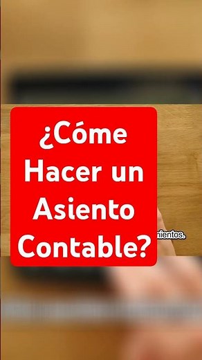 Cómo Hacer un Asiento Contable en Minutos #análisisfinanciero #trading #innovacionfinanciera