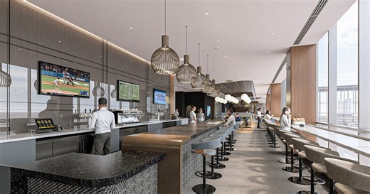 At its Philadelphia lounge, American Airlines partners with this noted chef