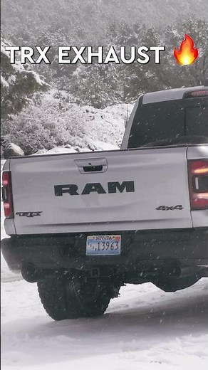 Listen to the Power of the 2022 Dodge Ram TRX 1500 Exhaust System!