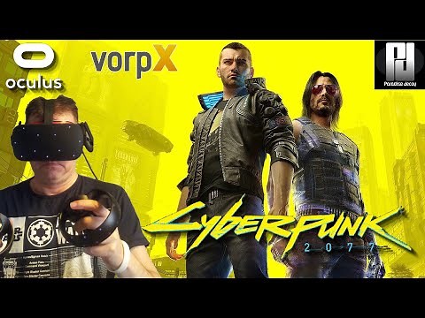 Cyberpunk 2077 runs a DREAM in VR with VorpX // Oculus Rift S // RTX 2070 Super