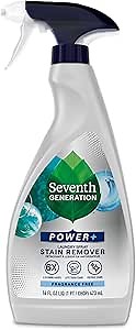 Seventh Generation Laundry Stain Remover, Free & Clear, 16 oz (Pack of 8)