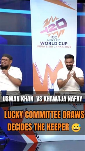 PTV Sports panel holds a “lucky committee” to pick the wicketkeeper. Usman Khan wins! Full of banter & laughs, don’t miss this! 🏏🔥 #T20WorldCup #GameOnHai #FeelTheThrill #PTVSports | PTV Sports Official