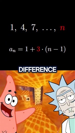 Arithmetic Sequence Part 1 - Explained by Patrick and Rick #mathmadeeasy