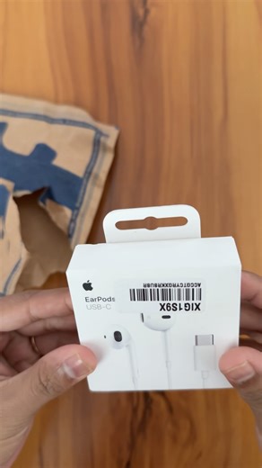 Apple EarPod’s Wired type c unboxing
