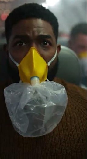 Plane Engine Explodes Over Ocean!