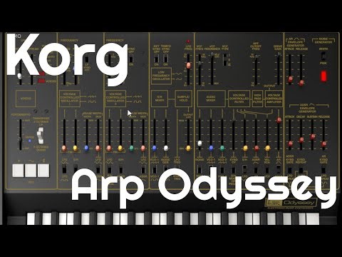 Arp Odyssey for Mac/Win by Korg (No Talking)