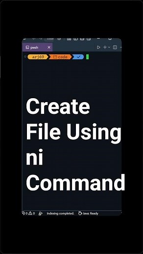 create files instantly using ni in powershell | rjexplained