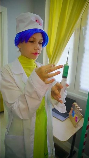 Wednesday Meets Joy from Inside Out 2: Dark Humor vs Pure Happiness!