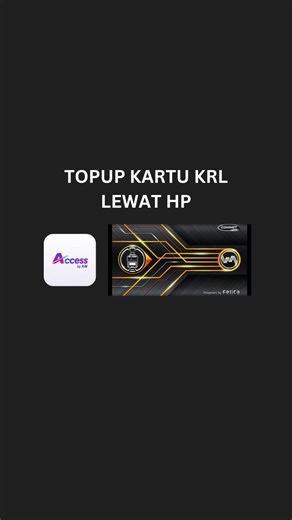 Cara Cek Saldo dan Topup Kartu KRL di HP #shorts