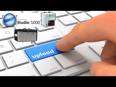 Upload de programa para CLPs Allen Bradley usando o Studio 5000