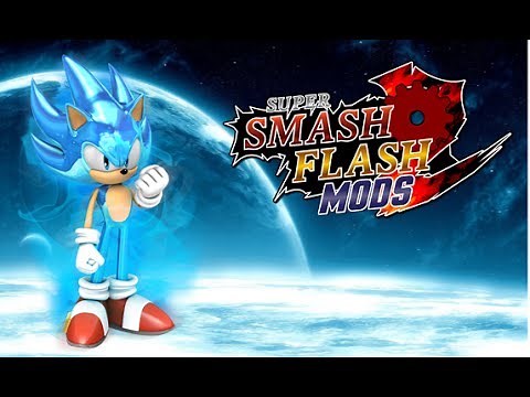 Link Post: Super Sonic Blue(with aura) SSF2 MOD