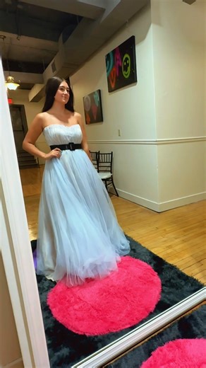 Looking for a Cinderella vibe for prom 2026?? ✨👑💙 We’ve got you covered ✨👗 #Prom2026 #CinderellaVibes #PromDressGoals #FairytaleLook #PromStyle | Wedding Tree Prom Store