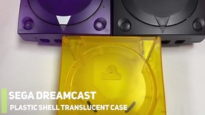 Amazon.com: Hzxkqmil Replacement Shell for SEGA Dreamcast DC Retro Video Game Console, Plastic Housing Case Accessories for Dreamcast DC, Black : Video Games