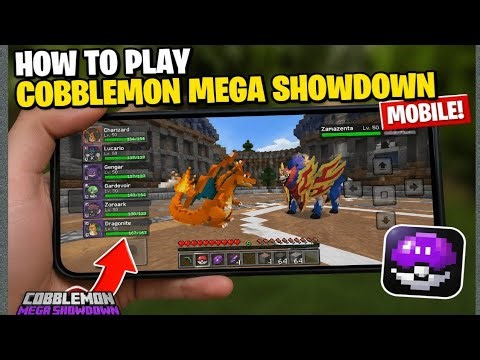 cobblemon mega showdown mod for mobile/pc | how to play cobblemon mega showdown in pojav launcher