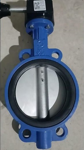 버터플라이 밸브( butterfly valve)구조와 작동