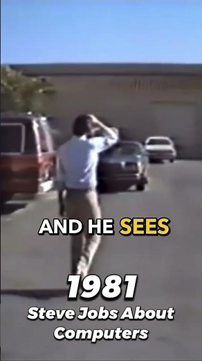 Steve Jobs About Computers (1981) - #stevejobs #apple #computers #oldfootage