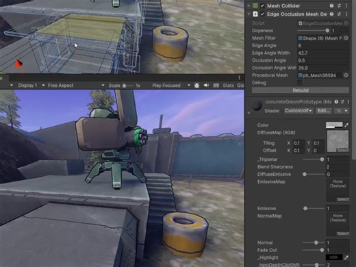 入侵者3D：模型渲染测试调试视频