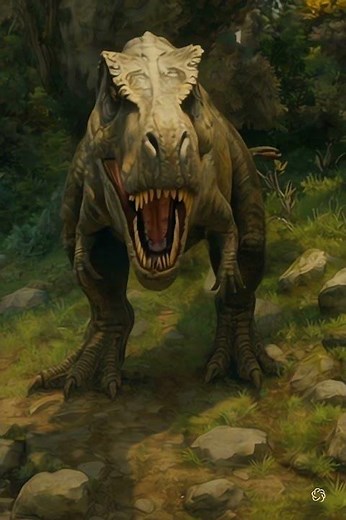 T-Rex Roars by the Riverbank｜#TyrannosaurusRex