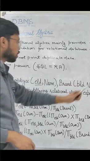 Gate Previous Year Question Based On Relational Algebra In DBMS #sql #logiclift #databaseconcepts