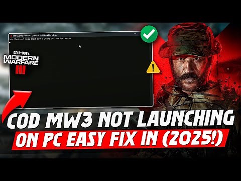How To Fix Call of Duty Modern Warfare 3 Failed To Launch on PC (2025) | Easy Fix ✅