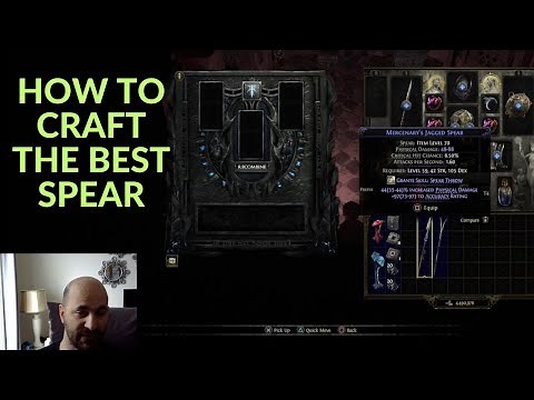 POE 2 GUIDE TO CRAFTING THE BEST SPEAR