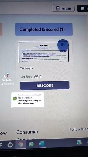 Cara cepat bikin CV ATS FRIENDLY di Website KINOBI
