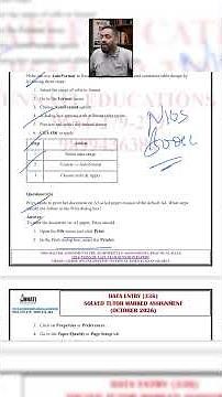 NIOS Class 12 Data Entry Operations 336 Solved TMA Oct 2026 | NIOS Data Entry Operations 336 TMA