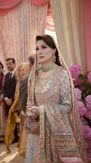 Maryam Nawaz Sharif's Stunning Wedding Moments