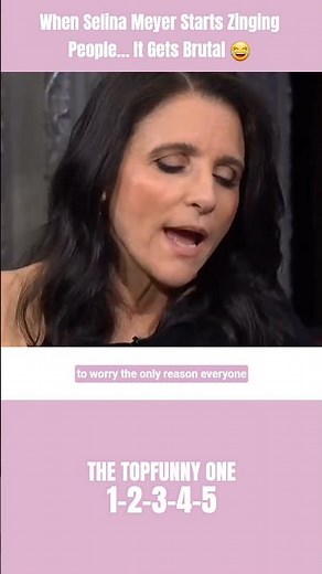 When Selina Meyer Starts Zinging People… It Gets Brutal 😂 #viral #funny #comedy #shrots