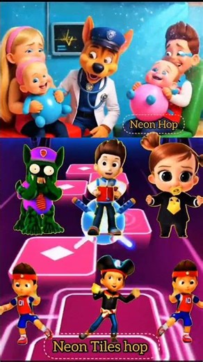 Paw Patrol Scary Chase 🆚 Ryder x Coffin Dance Song 🔥 Tiles Hop EDM Rush