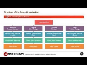 Structure of Sales organization - Sales organization structure